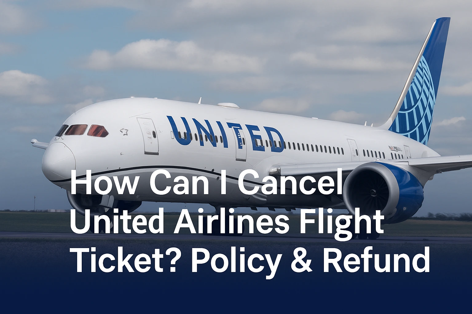 Cancel United Airlines Flight Ticket