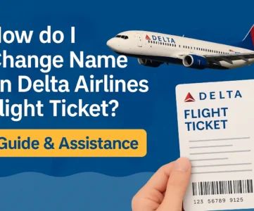 Change Name on Delta Airlines Flight Ticket