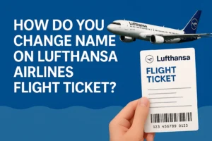 Change Name on Lufthansa Airlines Flight Ticket