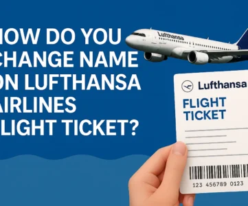 Change Name on Lufthansa Airlines Flight Ticket