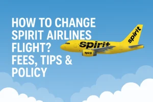 Change Spirit Airlines Flight