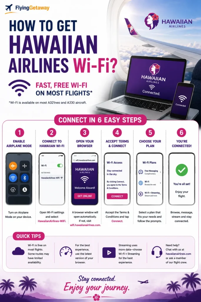 hawaiian airlines wi-fi