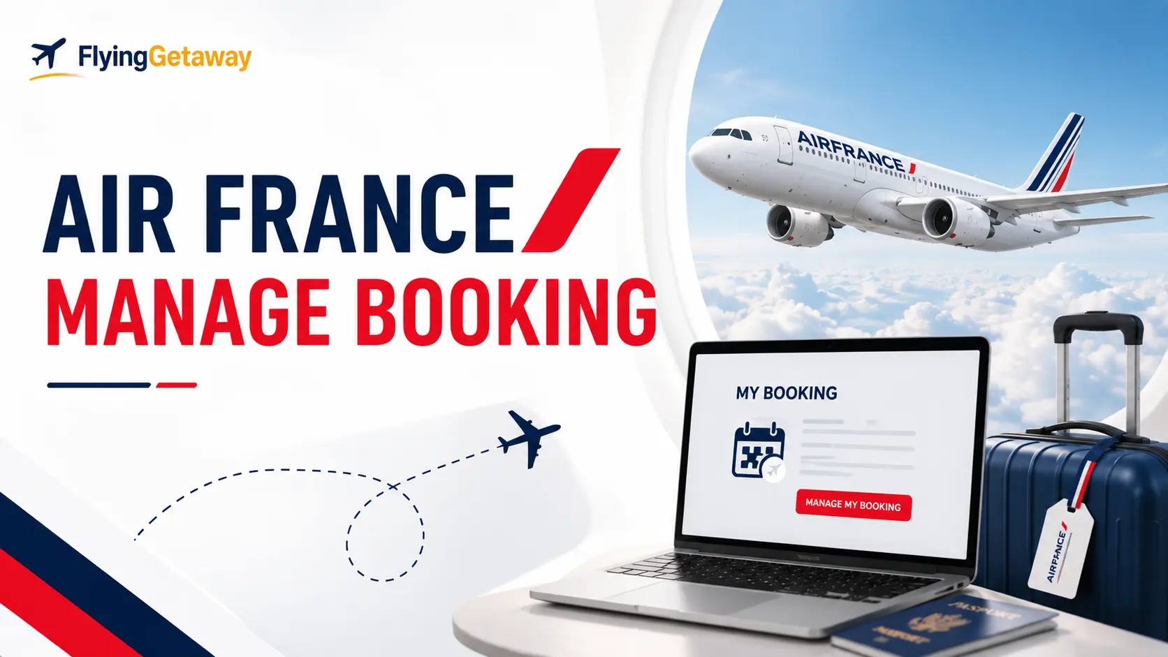 manage Air France flight