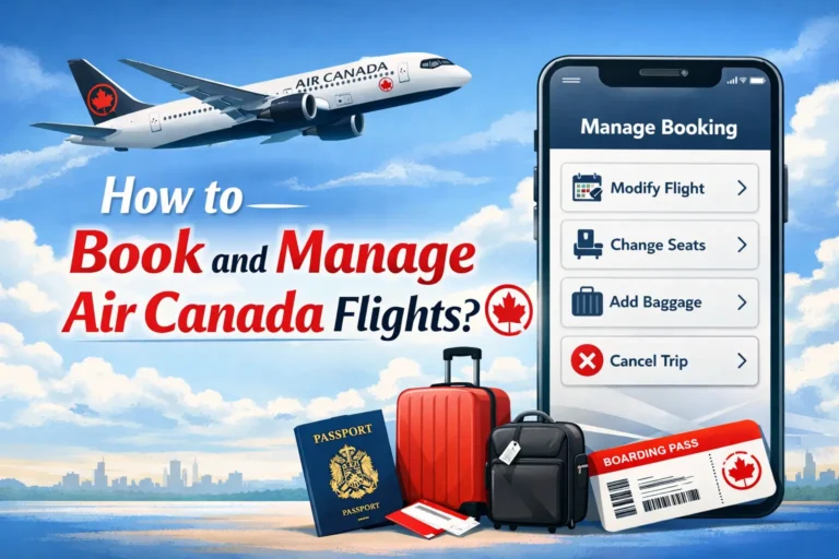 Manage Air Canada Flights