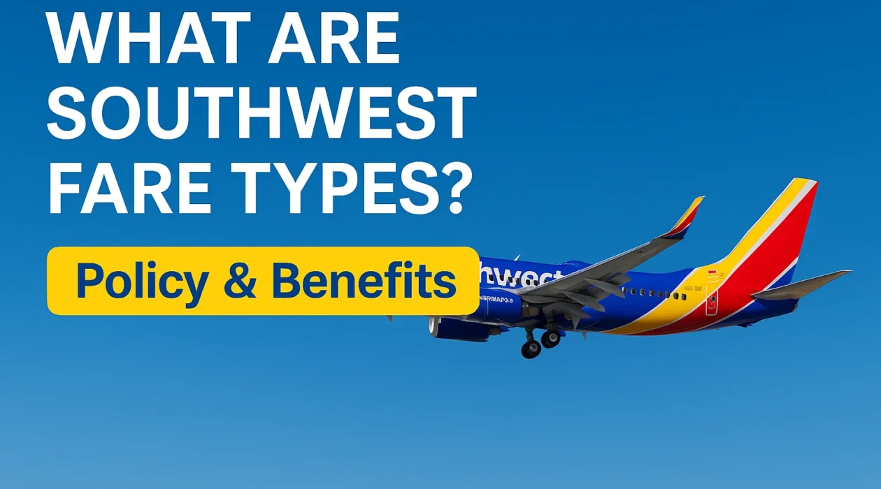 Southwest fare types