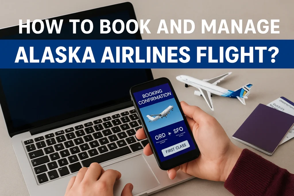 book and manage alaska airlines flight