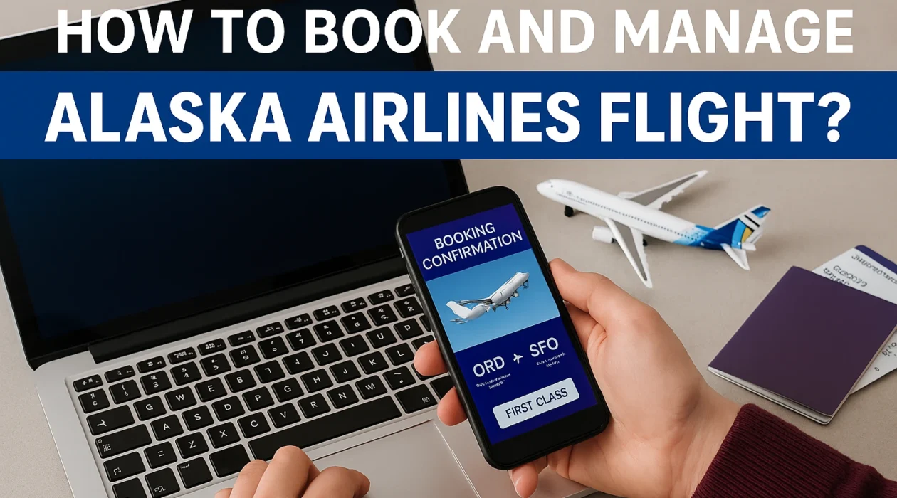 book and manage alaska airlines flight