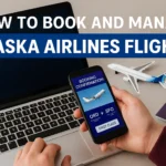 book and manage alaska airlines flight