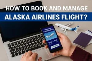 book and manage alaska airlines flight