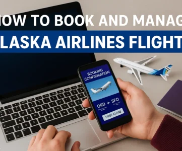 book and manage alaska airlines flight