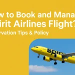book and manage spirit airlines flight