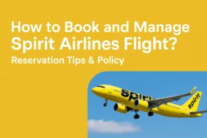 book and manage spirit airlines flight