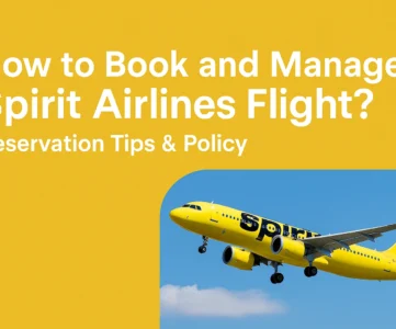 book and manage spirit airlines flight