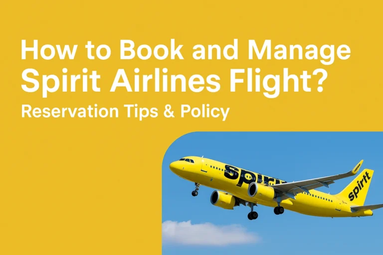 book and manage spirit airlines flight