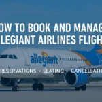 manage Allegiant Airlines flight
