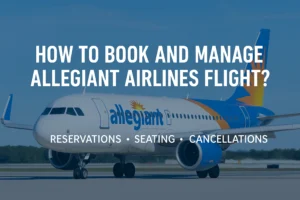 manage Allegiant Airlines flight