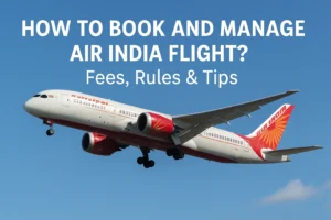 manage air india flight
