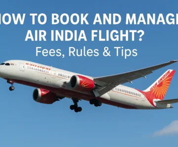 manage air india flight