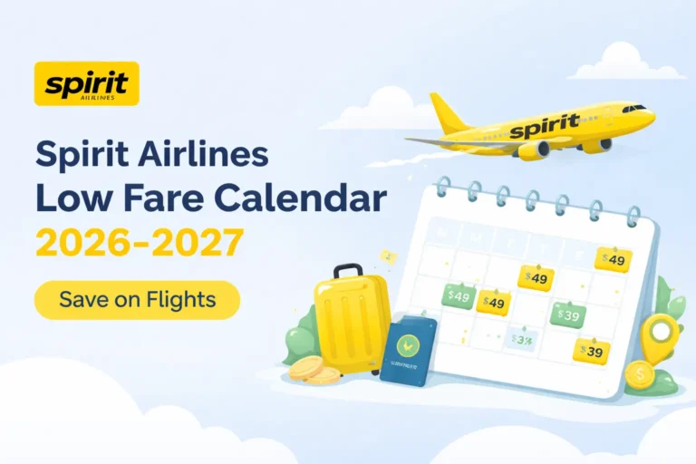 Spirit Airlines Low Fare Calendar