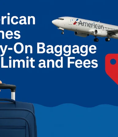 American Airlines Carry-On Baggage Size Limit and Fees