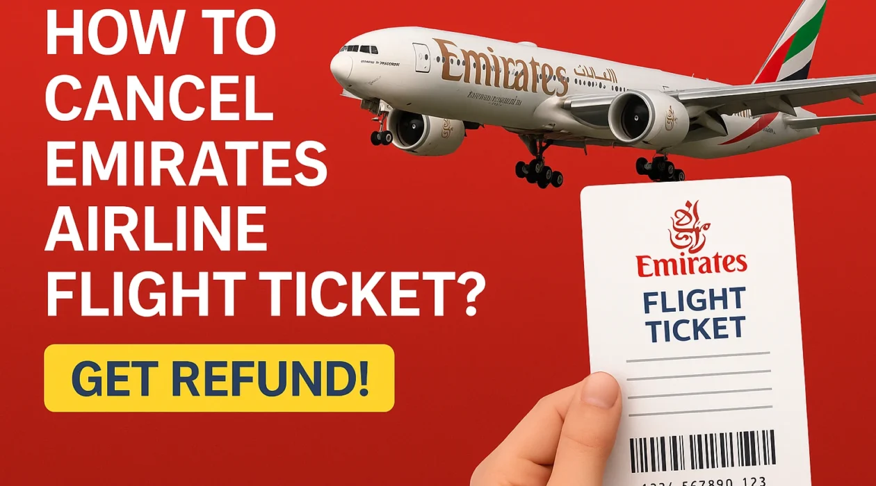 How to Cancel Emirates Airline Flight Ticket - Get Refund