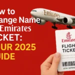 Change Name on Emirates Ticket