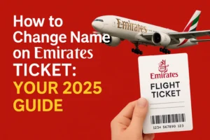 Change Name on Emirates Ticket