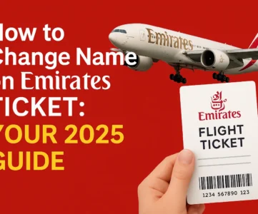 Change Name on Emirates Ticket