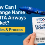 Change Name on ITA Airways Ticket