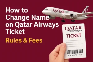 Change Name on Qatar Airways Ticket