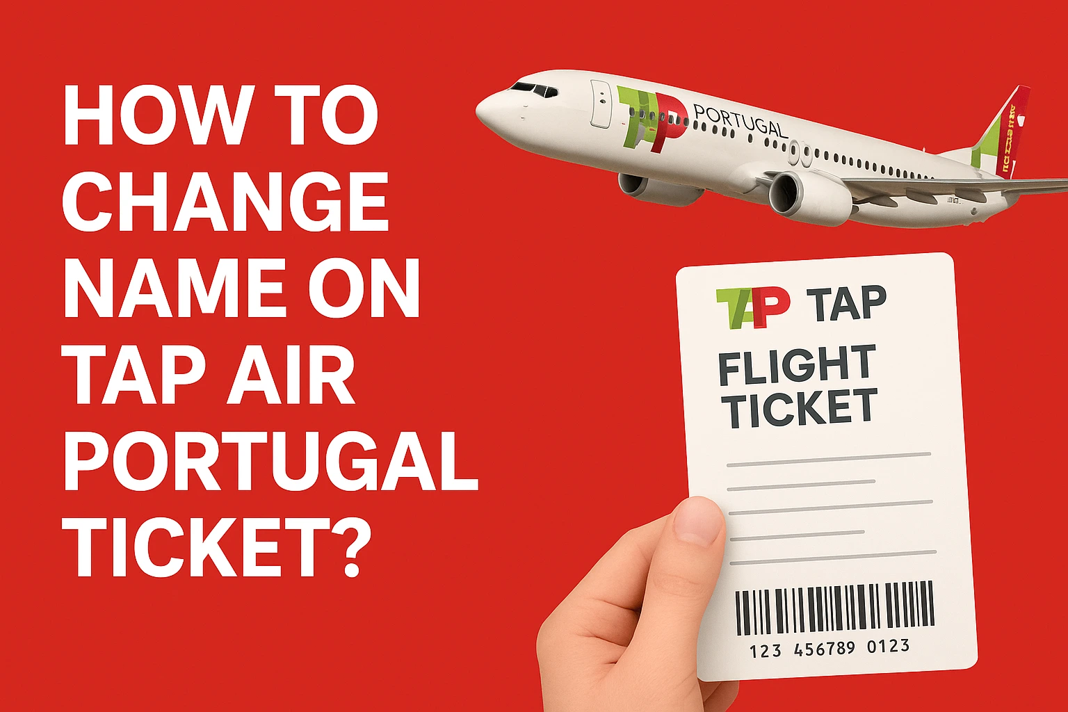 How to Change Name on TAP Air Portugal Ticket