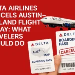 Delta Airlines cancels Austin–Midland flights
