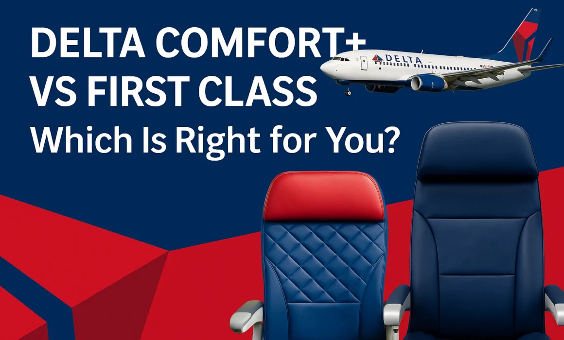 Delta Comfort Plus vs First Class