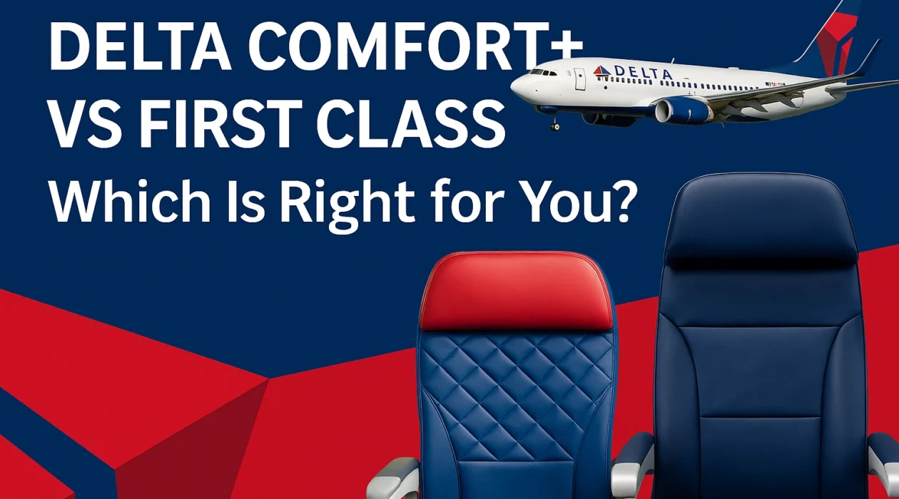 Delta Comfort Plus vs First Class