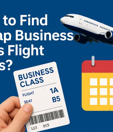 Find Cheap Business Class Flight Deals
