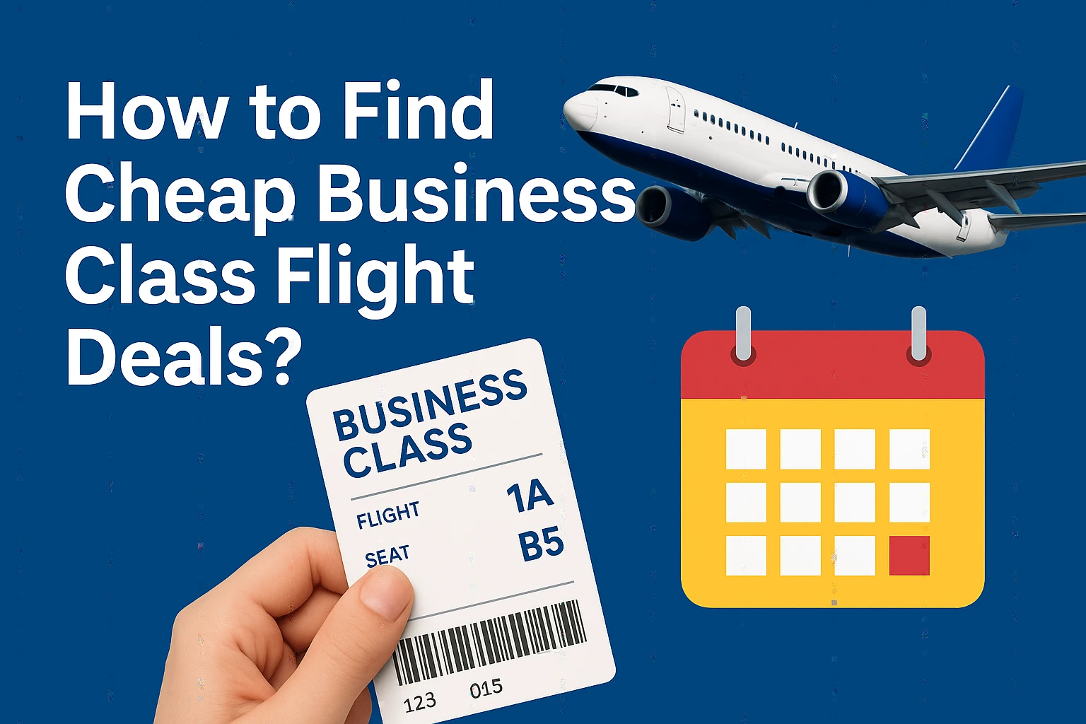 Find Cheap Business Class Flight Deals