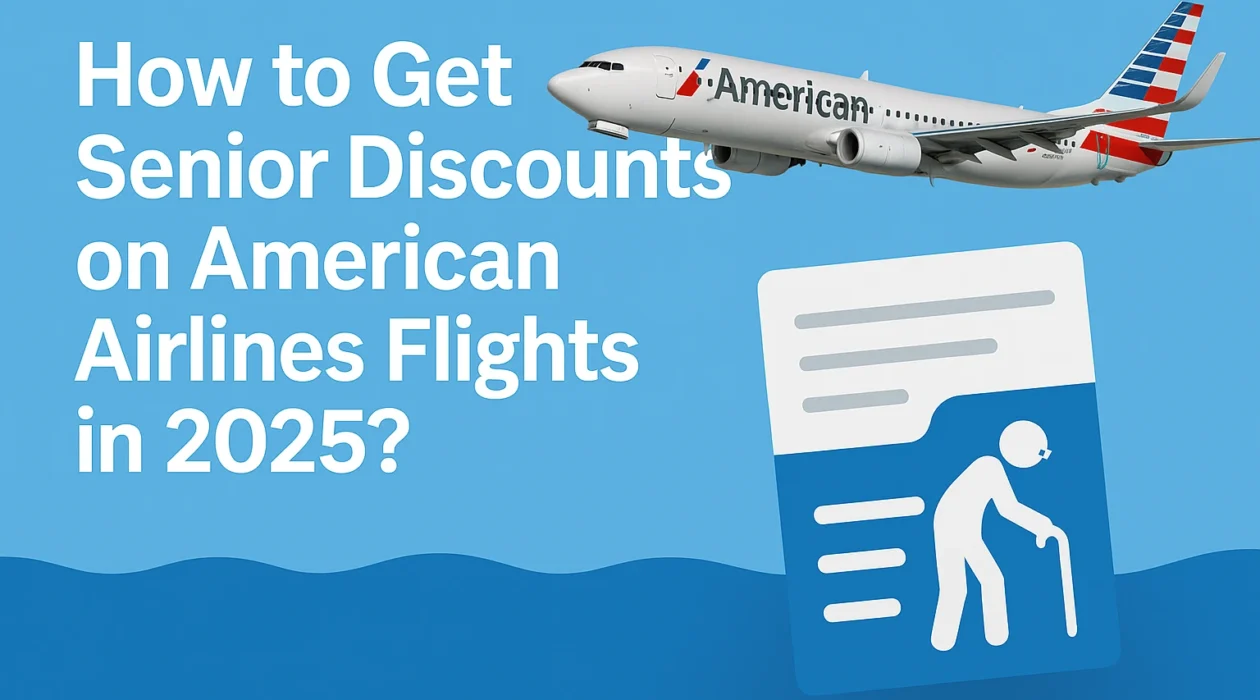 Get Senior Discounts on American Airlines Flights