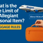 Size Limit of an Allegiant Personal Item