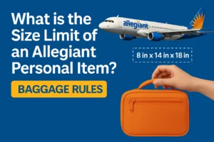 Size Limit of an Allegiant Personal Item