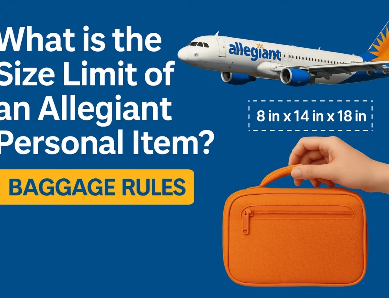 Size Limit of an Allegiant Personal Item