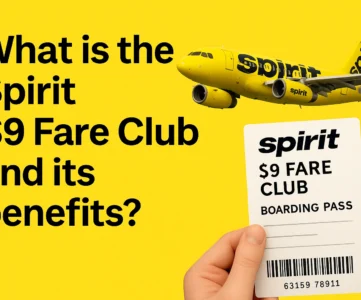 Spirit 9 dollar Fare Club