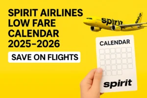 Spirit Airlines Low Fare Calendar