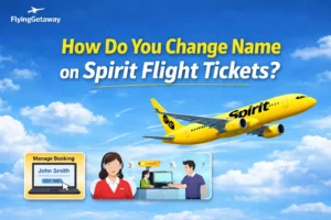change name on Spirit Flight