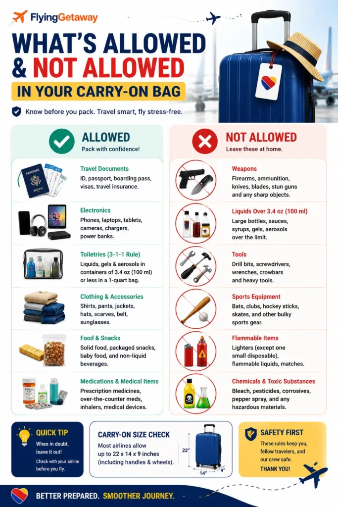 American Airlines Carry-On Baggage