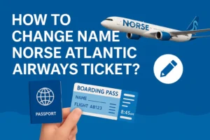Change Name on Norse Atlantic Airways Ticket