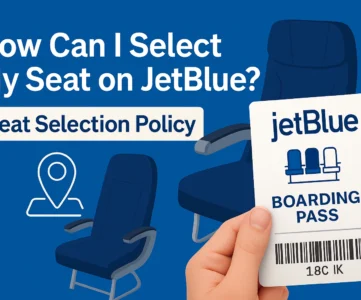 JetBlue Seat Selection