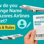 change name on Azores Airlines ticket