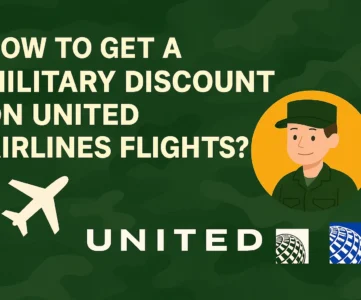 United Airlines military discount