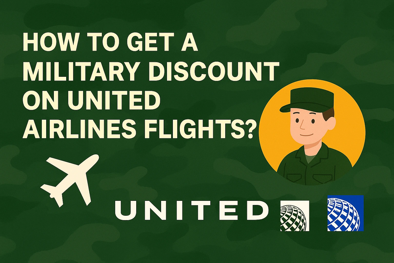 United Airlines military discount