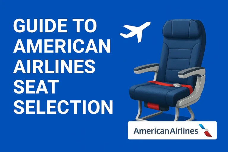 American Airlines Seat Selection